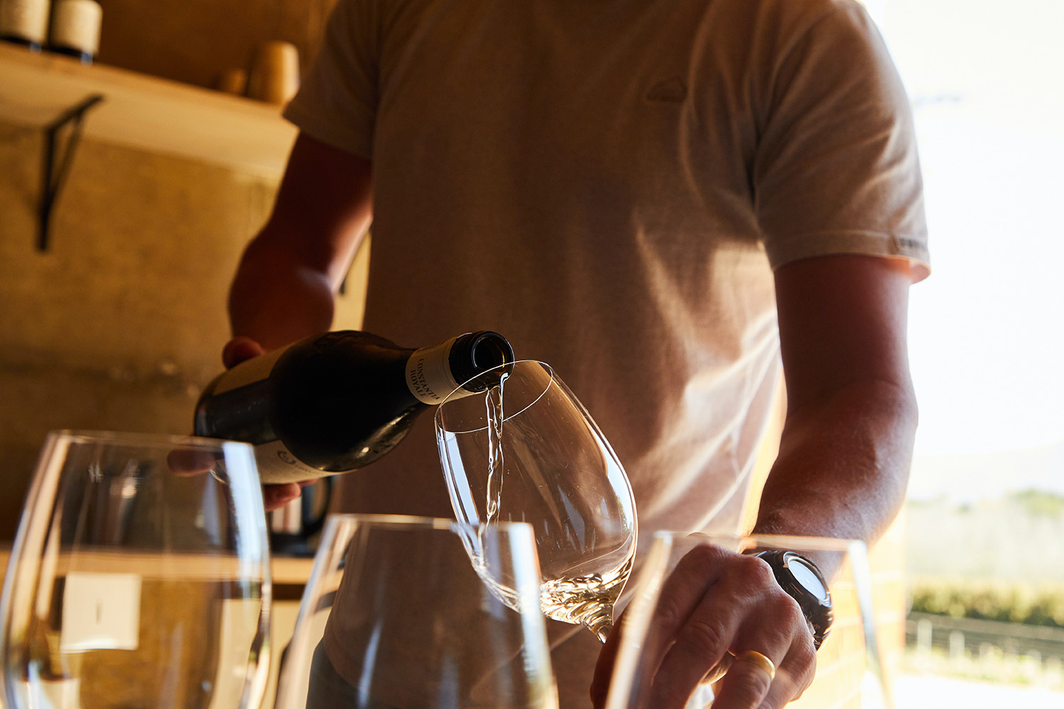 Wine tasting with Casagrand